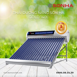 Máy nước nóng năng lượng mặt trời Sơn Hà Gold 140L